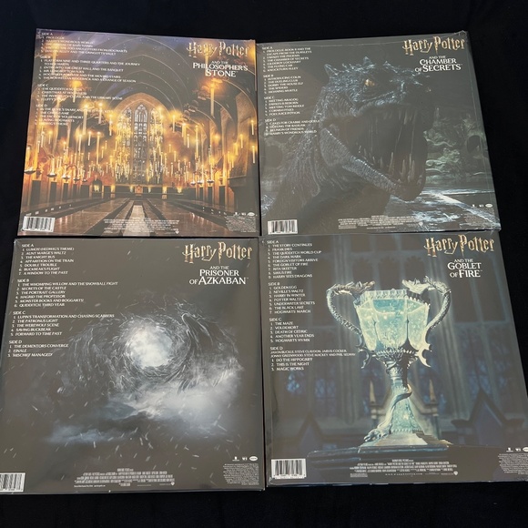 Bundle: 4 Harry Potter OST 2025 RSD Clear Vinyls New Sealed Years 1-4 - Picture 4 of 10